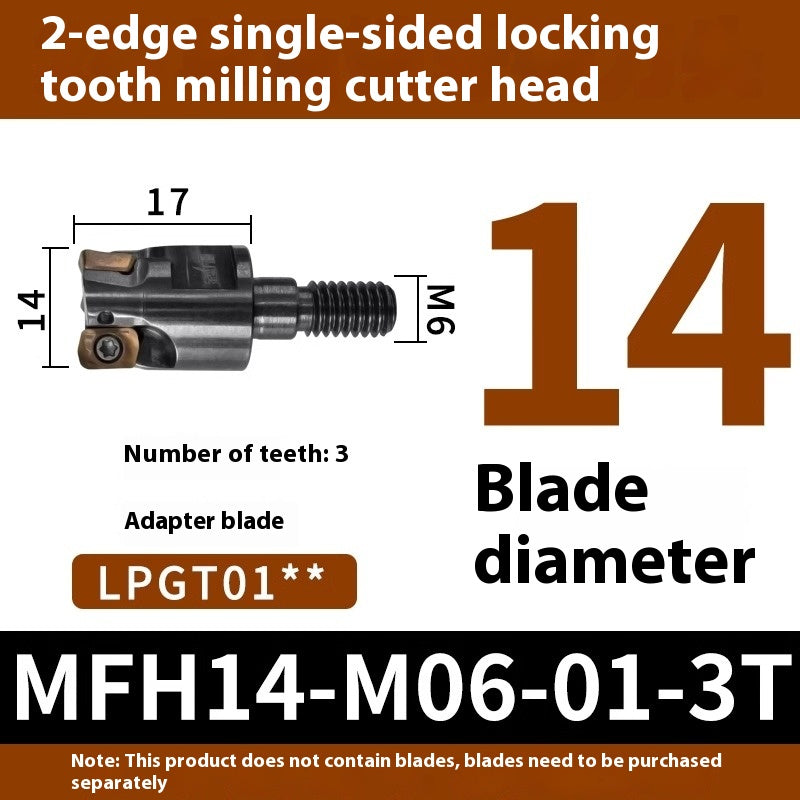 2074-Fast-feed thread milling head Toshiba EXN03 thread head Kyocera MFH interchangeable thread milling head Shandong Denso Pricision Tools Co.,Ltd.