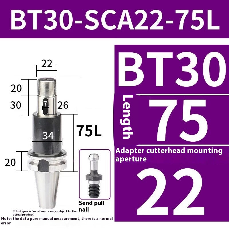 2094-Saw blade shank side and face milling shank BT40-SCA22/SCA27/SCA32SCA40-90/120/150 Shandong Denso Pricision Tools Co.,Ltd.