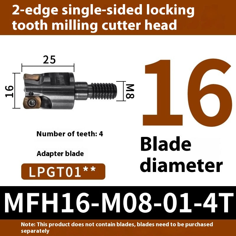 2074-Fast-feed thread milling head Toshiba EXN03 thread head Kyocera MFH interchangeable thread milling head Shandong Denso Pricision Tools Co.,Ltd.