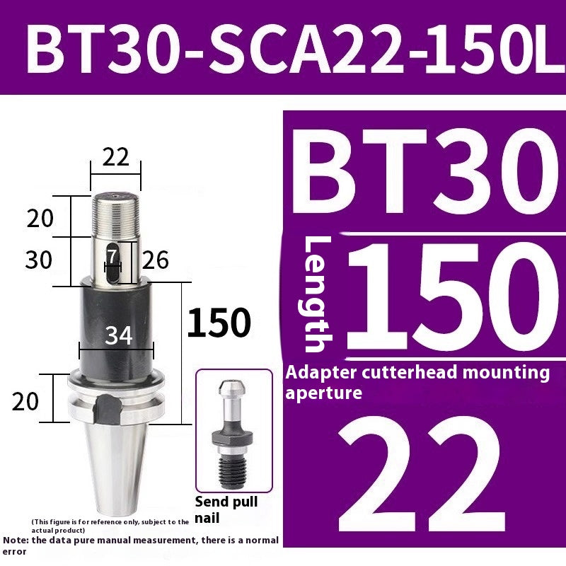2094-Saw blade shank side and face milling shank BT40-SCA22/SCA27/SCA32SCA40-90/120/150 Shandong Denso Pricision Tools Co.,Ltd.