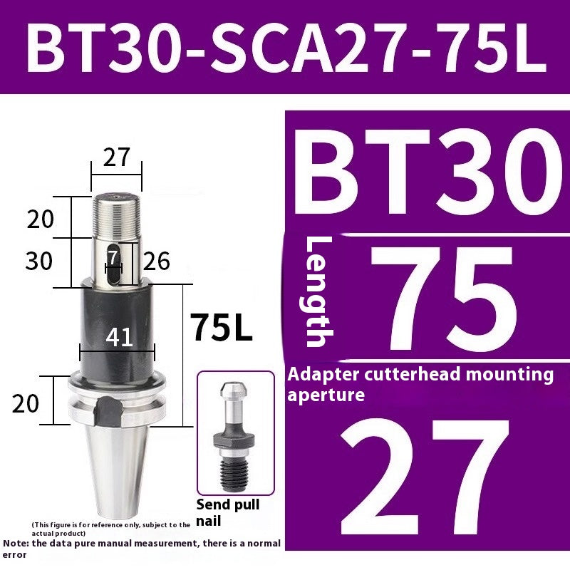 2094-Saw blade shank side and face milling shank BT40-SCA22/SCA27/SCA32SCA40-90/120/150 Shandong Denso Pricision Tools Co.,Ltd.