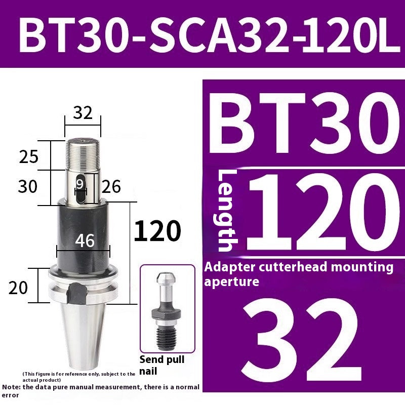 2094-Saw blade shank side and face milling shank BT40-SCA22/SCA27/SCA32SCA40-90/120/150 Shandong Denso Pricision Tools Co.,Ltd.