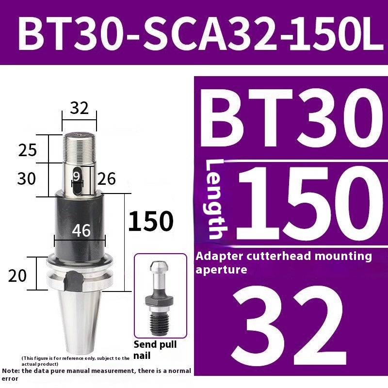 2094-Saw blade shank side and face milling shank BT40-SCA22/SCA27/SCA32SCA40-90/120/150 Shandong Denso Pricision Tools Co.,Ltd.
