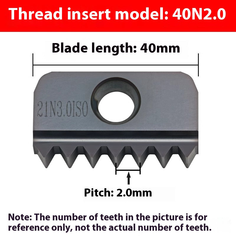 2060-SR00 machining center, thread milling shank, internal and external thread, comb shank, milling shank, lengthened single edge, double edge Shandong Denso Pricision Tools Co.,Ltd.