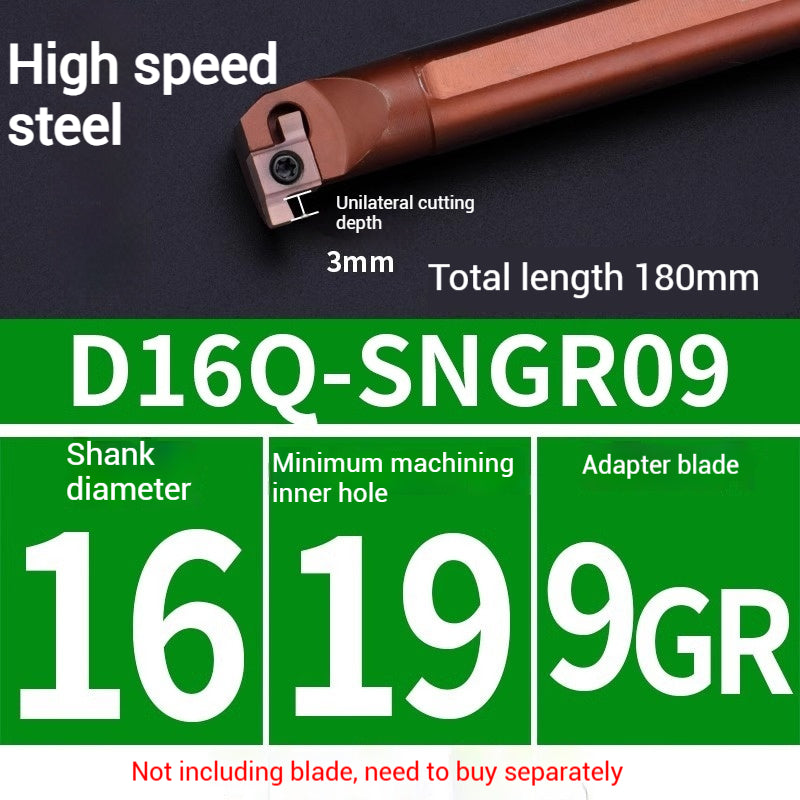 1022-JINGWEI CNC small bore grooving cutter SNGR 7GR8GR9GR inserts a package Toshiba shallow groove cutter bar Shandong Denso Pricision Tools Co.,Ltd.