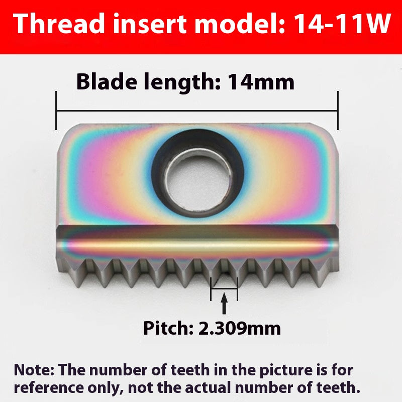 2060-SR00 machining center, thread milling shank, internal and external thread, comb shank, milling shank, lengthened single edge, double edge Shandong Denso Pricision Tools Co.,Ltd.