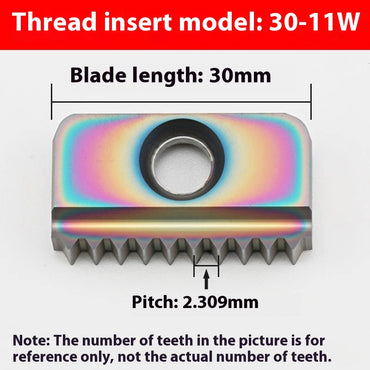 2061-SR00 machining center, thread milling shank, internal and external thread, comb shank, milling shank, lengthened single edge, double edge Shandong Denso Pricision Tools Co.,Ltd.