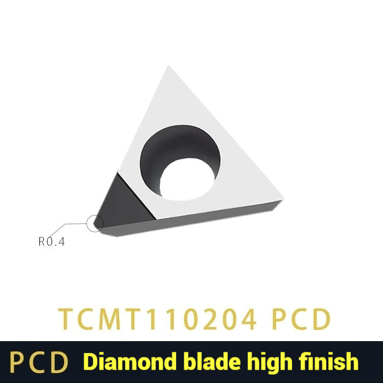 1046-Imported PCD diamond turning inserts diamond aluminum inserts polycrystalline mirror high-gloss copper and aluminum special gemstone cutter grain Shandong Denso Pricision Tools Co.,Ltd.
