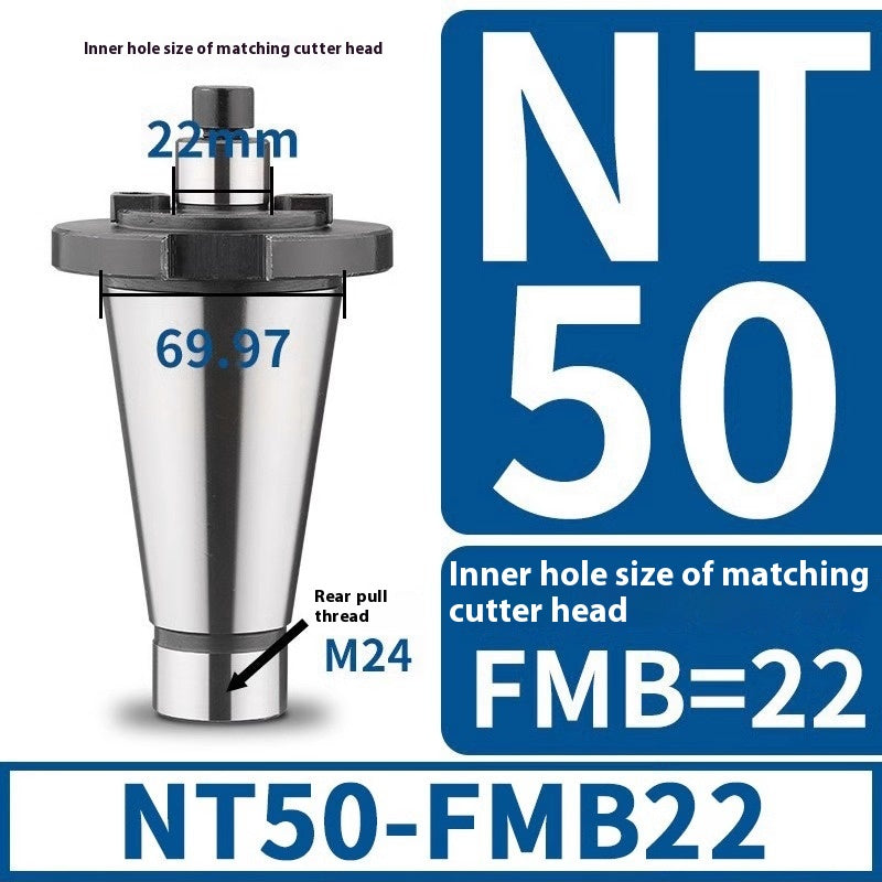 2091-Milling machine spindle shank NT milling shank face milling cutter head shank NT30-7: 24-22/27/32/40 shank Shandong Denso Pricision Tools Co.,Ltd.
