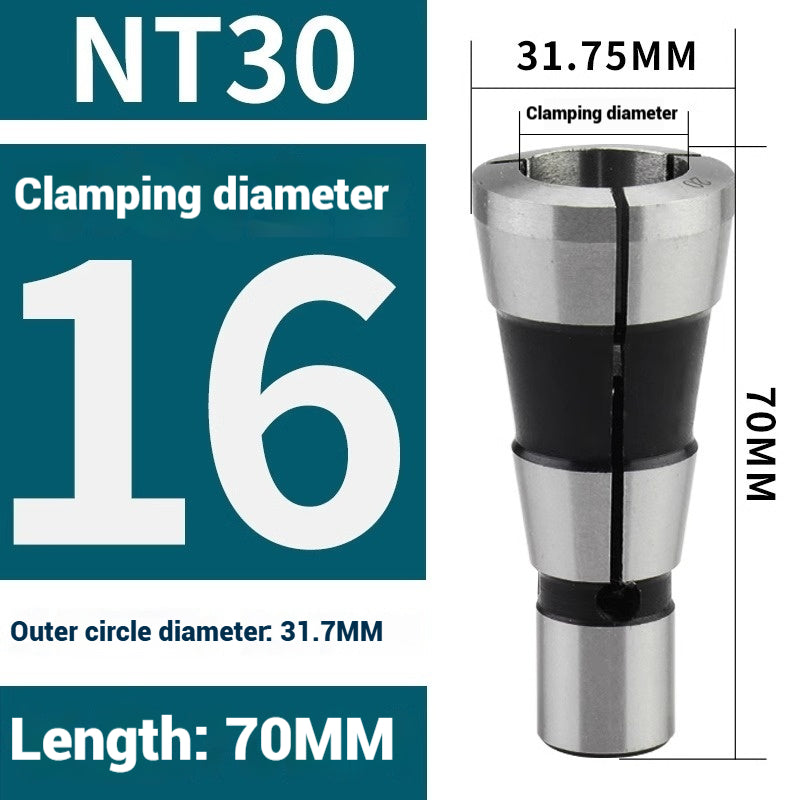 1065-NT30 milling cutter collet 7:24-NT30 milling machine milling cutter chuck threaded 12m straight shank collets