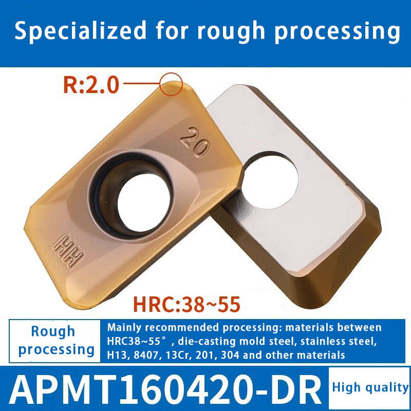 140-CNC milling blade APM T1135 stainless steel special alloy blade Shandong Denso Pricision Tools Co.,Ltd.