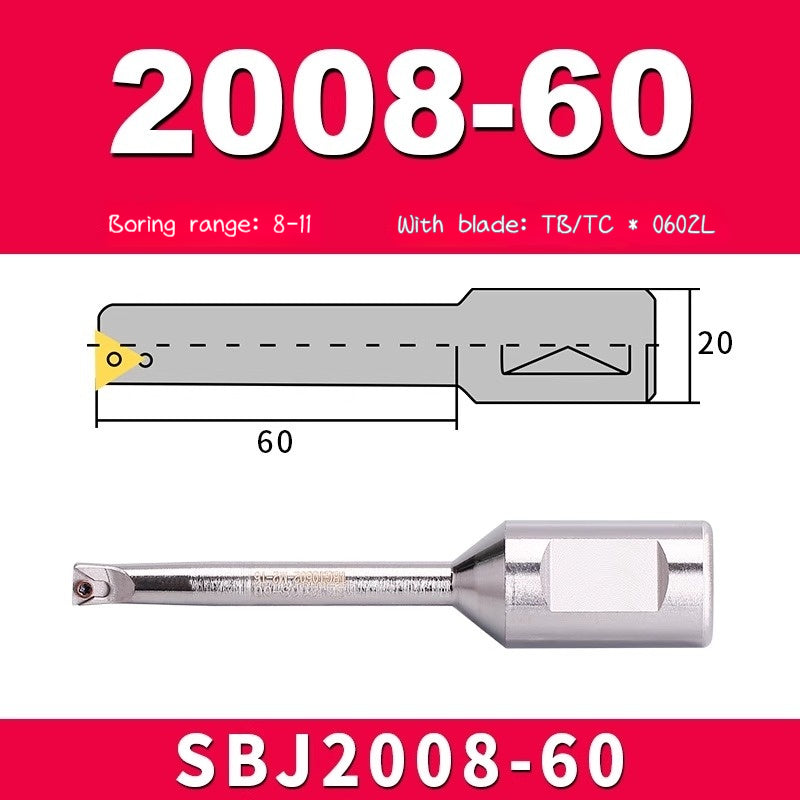 1180-Deep Hole Extension Boring Bar NBH2084 Deep Cavity SBJ16 SBJ20 NBJ16 Non-Standard Extension Adjustable Boring Bar