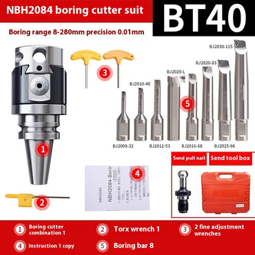 1179-NBH2084XS Fine Adjustment BT30BT40BT50 Kit Fine Boring Head Machining Center Borer