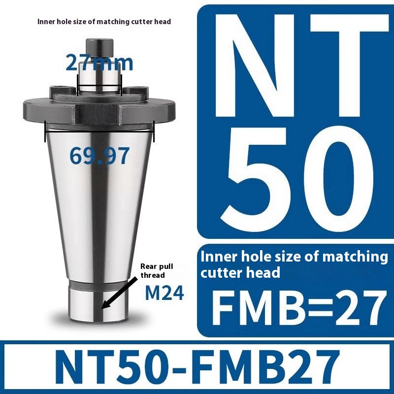 2091-Milling machine spindle shank NT milling shank face milling cutter head shank NT30-7: 24-22/27/32/40 shank Shandong Denso Pricision Tools Co.,Ltd.
