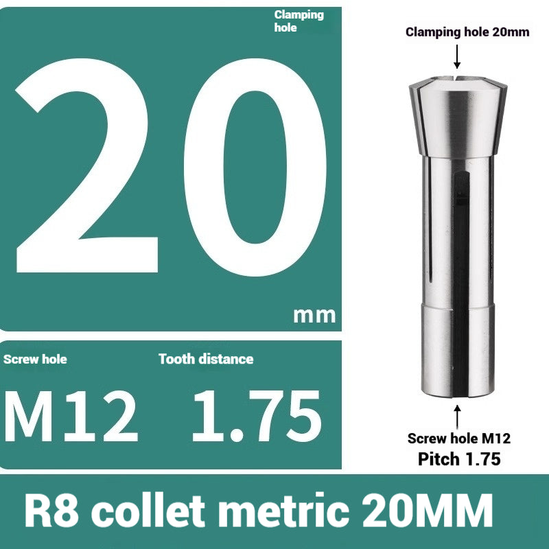 1066-milling machine collet r8 collet r8 collet soxhlet turret milling machine milling collet collet collet milling cutter sleeve milling cutter collet Shandong Denso Pricision Tools Co.,Ltd.