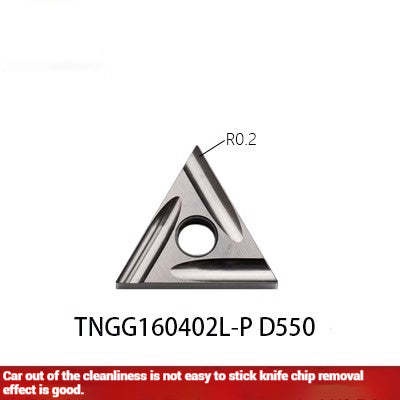 1043-CNC metal-ceramic triangular precision ground grooving inserts TNMG R/L-S/VF high-gloss cylindrical cutter grains Shandong Denso Pricision Tools Co.,Ltd.