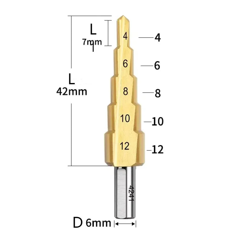 step drill supports non-standard customization Shandong Denso Pricision Tools Co.,Ltd.