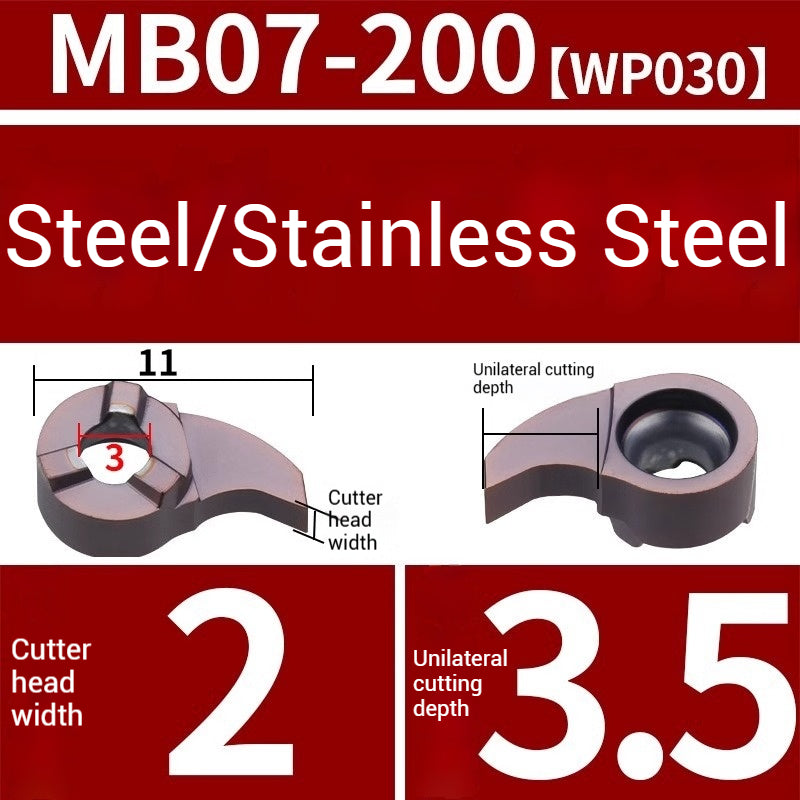 1020-Bore groove cutter small hole internal groove cutter grain deepening groove small bore cutter CNC cutter comma blade digging groove cutter bar Shandong Denso Pricision Tools Co.,Ltd.