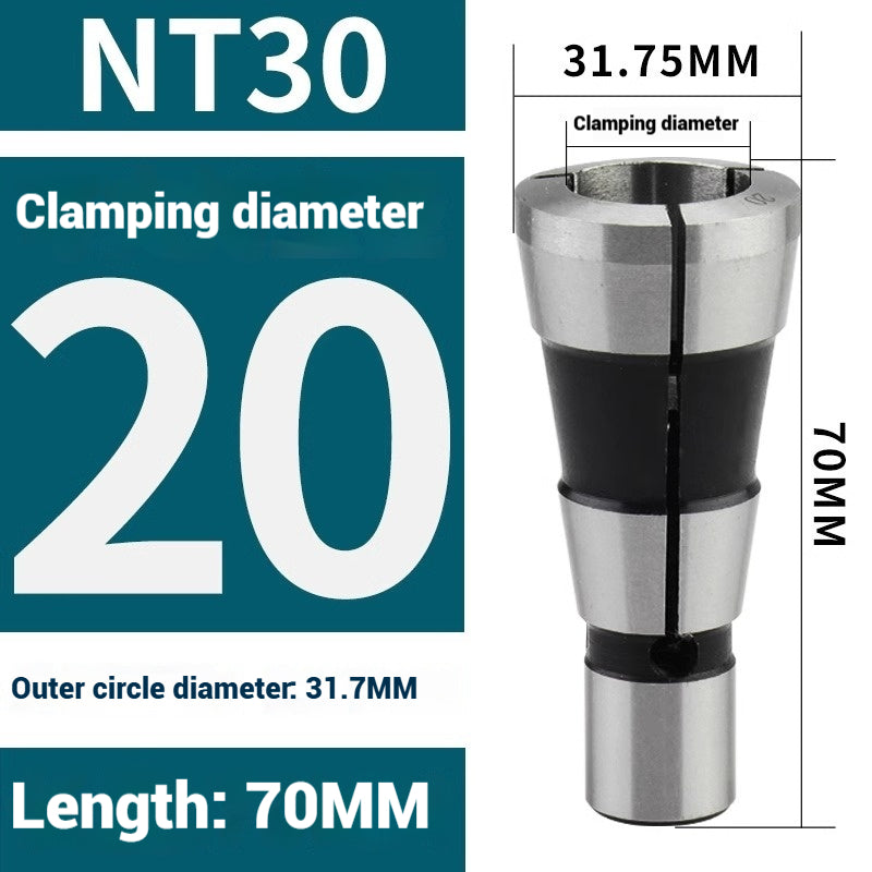 1065-NT30 milling cutter collet 7:24-NT30 milling machine milling cutter chuck threaded 12m straight shank collets