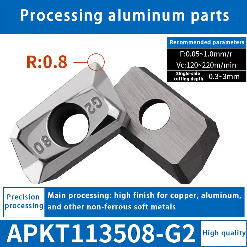 140-CNC milling blade APM T1135 stainless steel special alloy blade Shandong Denso Pricision Tools Co.,Ltd.