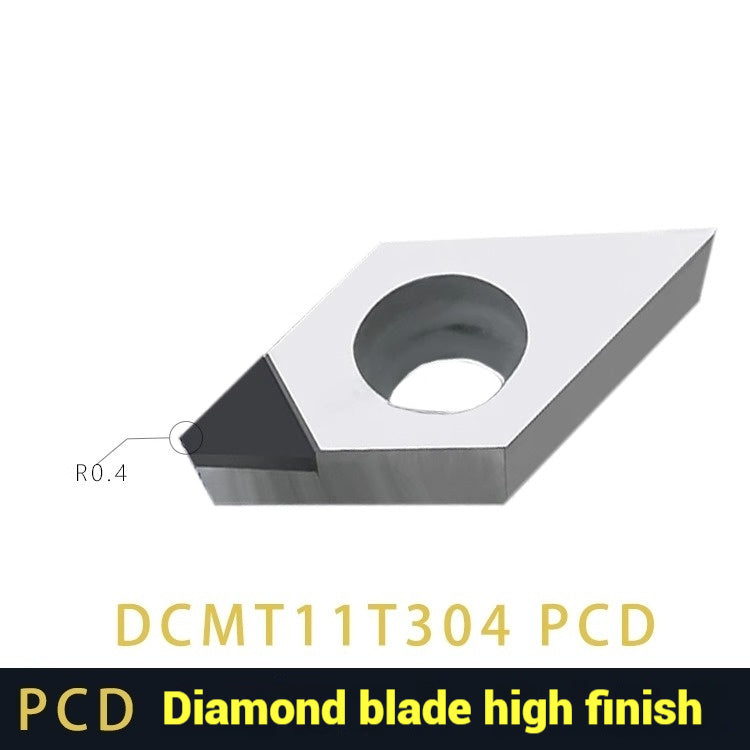 1046-Imported PCD diamond turning inserts diamond aluminum inserts polycrystalline mirror high-gloss copper and aluminum special gemstone cutter grain Shandong Denso Pricision Tools Co.,Ltd.