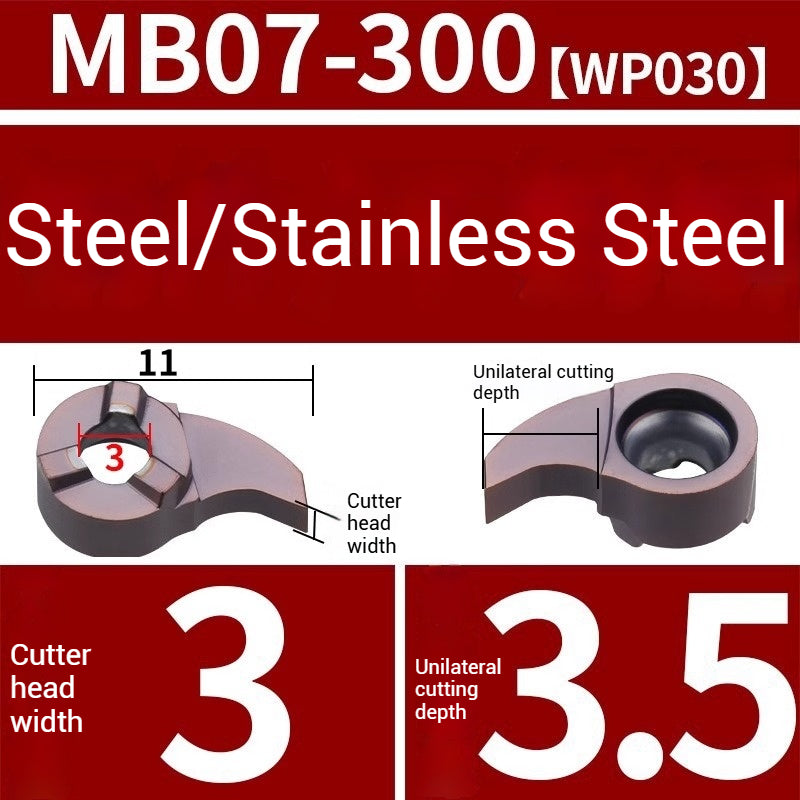 1020-Bore groove cutter small hole internal groove cutter grain deepening groove small bore cutter CNC cutter comma blade digging groove cutter bar Shandong Denso Pricision Tools Co.,Ltd.