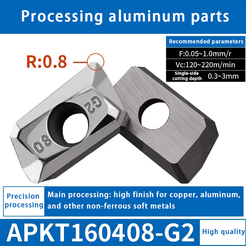 140-CNC milling blade APM T1135 stainless steel special alloy blade Shandong Denso Pricision Tools Co.,Ltd.