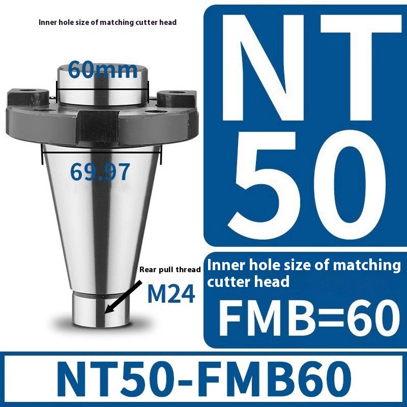 2091-Milling machine spindle shank NT milling shank face milling cutter head shank NT30-7: 24-22/27/32/40 shank Shandong Denso Pricision Tools Co.,Ltd.