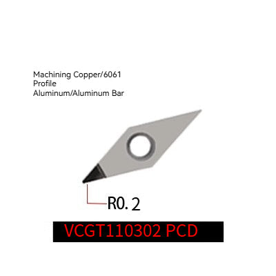 1036-Korea Imported Super Bright Diamond Blades Diamond Blades VCGT/VBMT/PCD Gemstone Shandong Denso Pricision Tools Co.,Ltd.