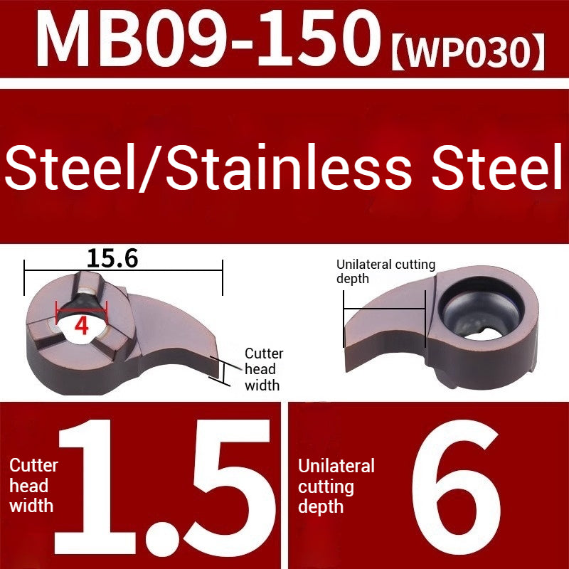 1020-Bore groove cutter small hole internal groove cutter grain deepening groove small bore cutter CNC cutter comma blade digging groove cutter bar Shandong Denso Pricision Tools Co.,Ltd.