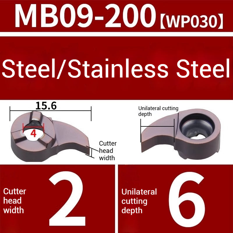 1020-Bore groove cutter small hole internal groove cutter grain deepening groove small bore cutter CNC cutter comma blade digging groove cutter bar Shandong Denso Pricision Tools Co.,Ltd.