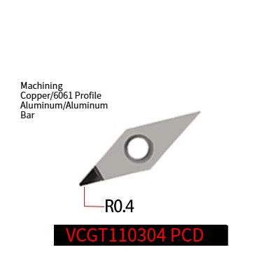 1036-Korea Imported Super Bright Diamond Blades Diamond Blades VCGT/VBMT/PCD Gemstone Shandong Denso Pricision Tools Co.,Ltd.