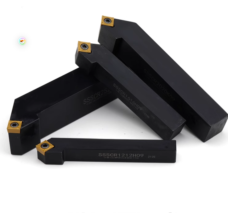 2023-CNC tool holder 45° cylindrical turning tool SSSCR1616H09 lathe tool SSSCR2020K09 diamond cutter Shandong Denso Pricision Tools Co.,Ltd.