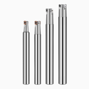 2069-EXN02R Small-diameter fast-feed milling cutter bar machining center double-sided LNMU0202 small diameter rough cutter holder is shock-resistant Shandong Denso Pricision Tools Co.,Ltd.