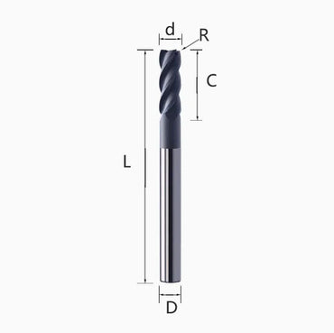 2130-Diamond coated graphite special milling cutter PCD tungsten steel jizhi carbon fiber electrode cutter end mill 4 flutes Shandong Denso Pricision Tools Co.,Ltd.