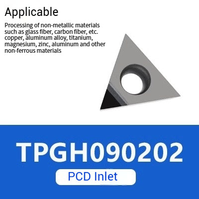 1040-Diamond Boring Inserts PCD Boring Inserts WBGT/TPGH for Copper and Aluminum Shandong Denso Pricision Tools Co.,Ltd.