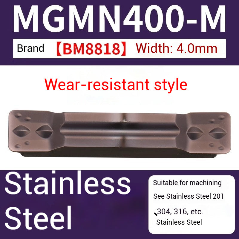 1031-CNC grooving cut-off inserts lathe end face clamp cutter grain mgmn300-m steel parts stainless steel cutter head Shandong Denso Pricision Tools Co.,Ltd.