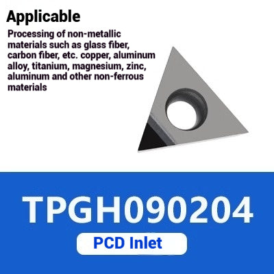 1040-Diamond Boring Inserts PCD Boring Inserts WBGT/TPGH for Copper and Aluminum Shandong Denso Pricision Tools Co.,Ltd.