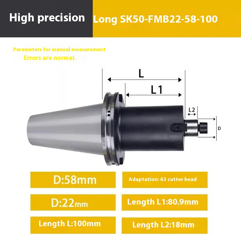 2106-High-precision SK50 tool holder JT50 JT40 SK40 CNC tool holder German standard DIN69871 face milling tool holder Shandong Denso Pricision Tools Co.,Ltd.