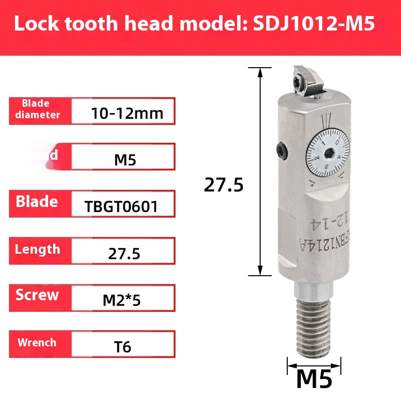 2072-Lock-tooth fine boring head EWN RFBN small hole SDJ fine boring cutter adjustable tungsten carbide alloy seismic boring bar 10-60 Shandong Denso Pricision Tools Co.,Ltd.