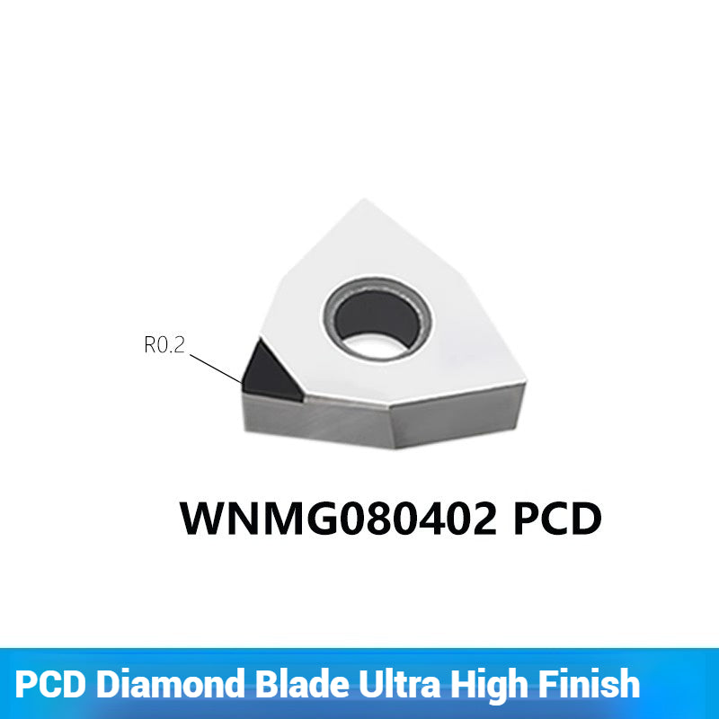 1048-Korea Imported Super Bright Diamond Blades Diamond Blades WNMG PCD Gemstone Blade Grain