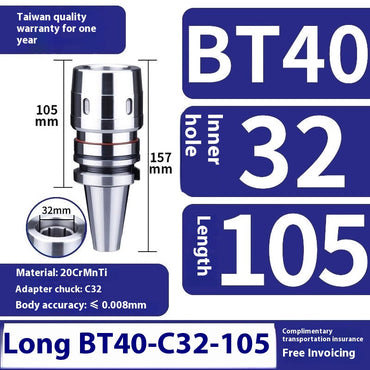 2096-CNC high-precision strong tool holder BT40 BT30 BT50 CNC machining center C32 chuck tool holder Shandong Denso Pricision Tools Co.,Ltd.