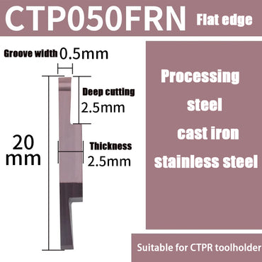 98-CTPA15FRN Swiss CNC Machine Blade Flat Bevel Groove Cutting Tool Shandong Denso Pricision Tools Co.,Ltd.