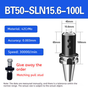 10040  BT50 SLN tool holder side fixed tool holder U drill thickened anti-seismic Shandong Denso Pricision Tools Co.,Ltd.