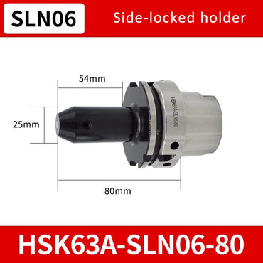 10005 HSK63A-SLN25 32 Side-fixed high-speed toolholder U-drill CNC toolholder High-precision balanced toolholder Shandong Denso Pricision Tools Co.,Ltd.