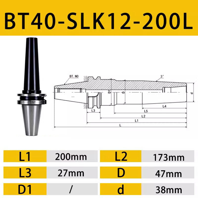 10051 BT30/BT40/BT50-SLK Shrink Fit Toolholders Universal Split Toolholders Shandong Denso Pricision Tools Co.,Ltd.