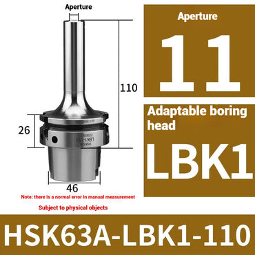 1083-HSK63A CNC toolholder ER FMB Side-fixed LBK Powerful Full Series High Precision G2.5 Dynamic Balance 0.002 Shandong Denso Pricision Tools Co.,Ltd.