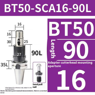 2095-SCA side milling shank CNC machining center three-sided edge saw blade horizontal milling shank BT50-SCA22-SCA27T type Shandong Denso Pricision Tools Co.,Ltd.