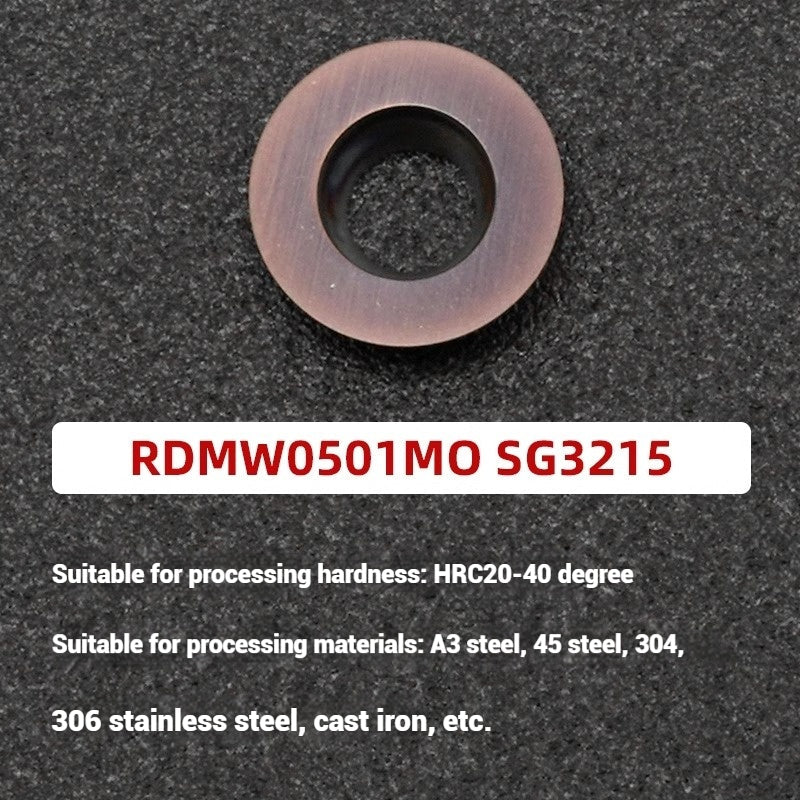 1055-erx 2.5r small diameter milling cutter shank instead of 8 9 10 11 12 13 tungsten carbide milling cutter rmdw0501 inserts Shandong Denso Pricision Tools Co.,Ltd.