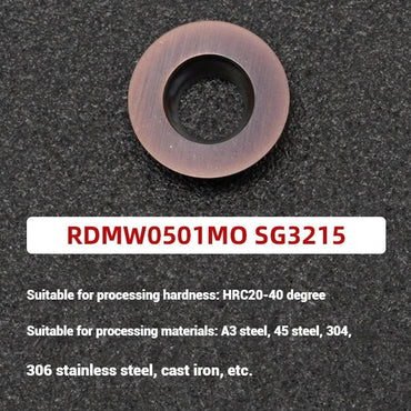 1055-erx 2.5r small diameter milling cutter shank instead of 8 9 10 11 12 13 tungsten carbide milling cutter rmdw0501 inserts Shandong Denso Pricision Tools Co.,Ltd.